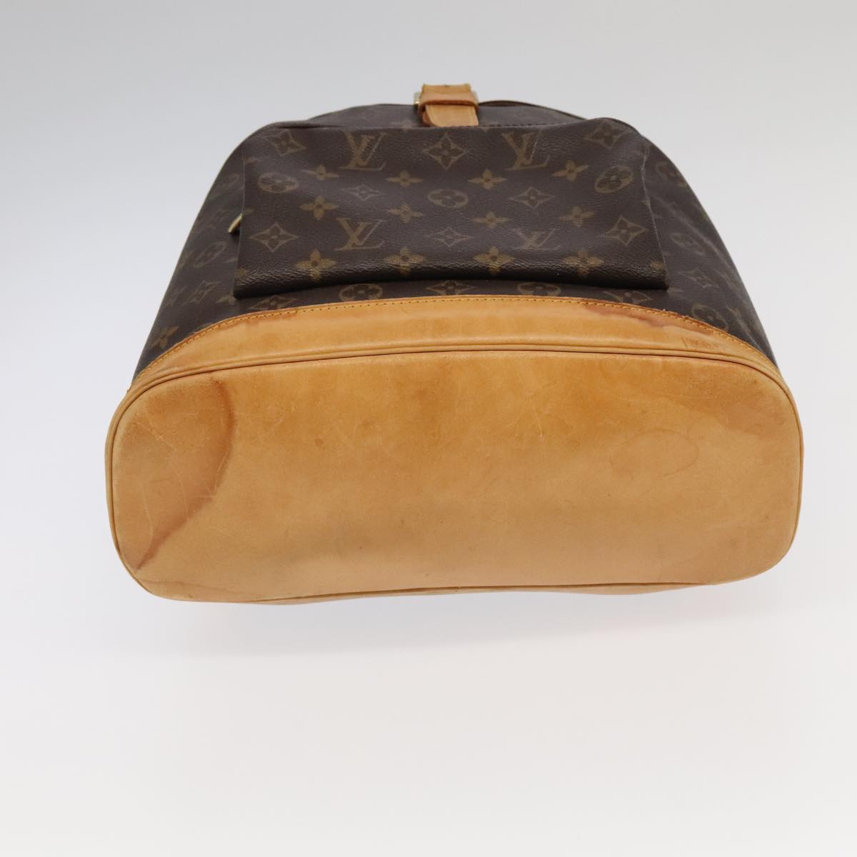 Louis Vuitton Montsouris, Brown, Canvas, backpack