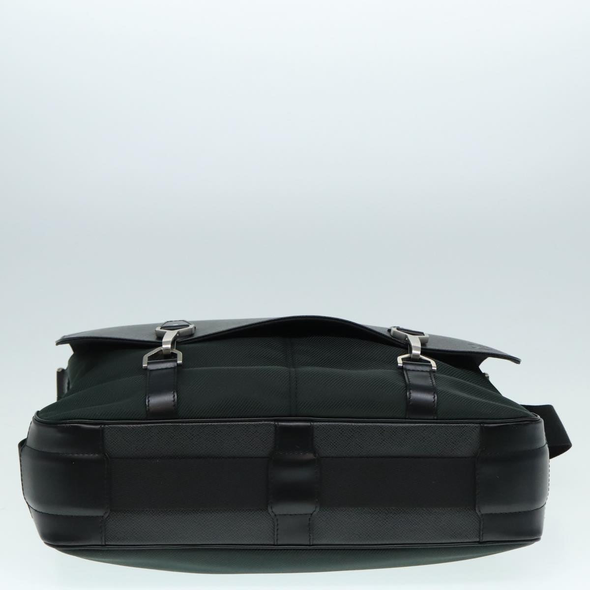 Louis Vuitton Dersou, Black, Leather, shoulder