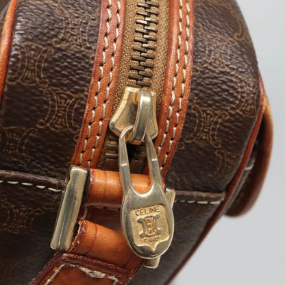 Céline Macadam, Brown, Canvas, shoulder