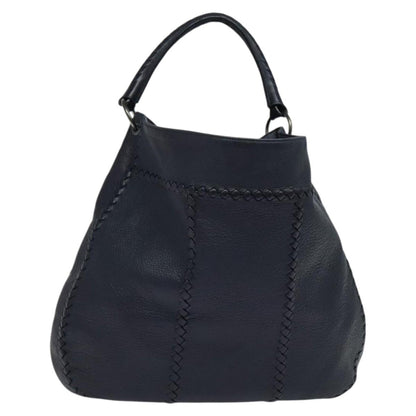 Bottega Veneta Cervo, Navy, Leather, shoulder
