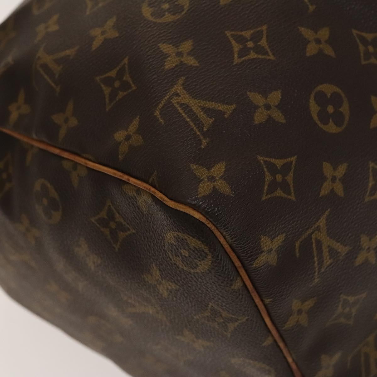 Louis Vuitton Keepall 45, Brown, Canvas, travel