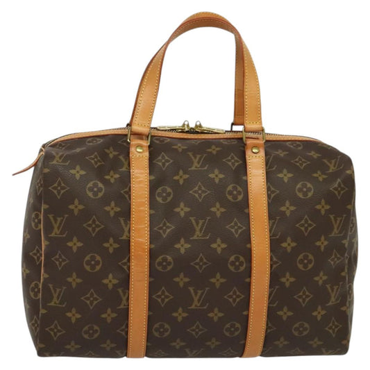Louis Vuitton Sac Souple, Brown, Canvas, travel