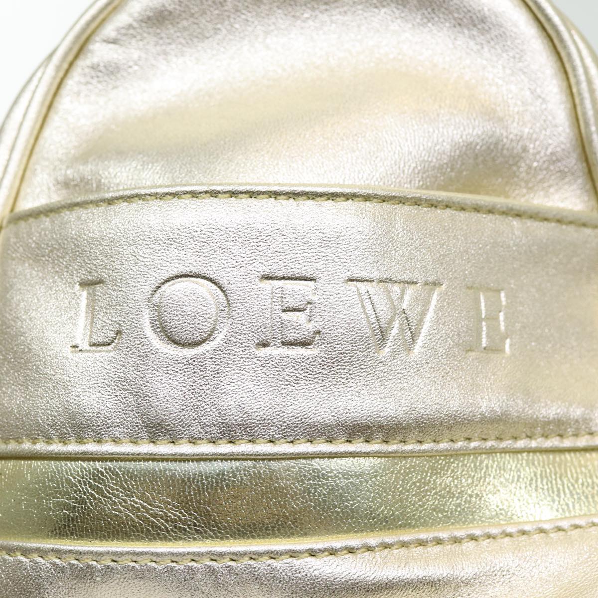 Loewe --, Gold, Leather, handbag