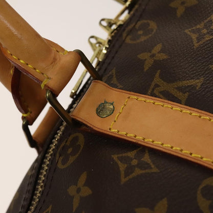 Louis Vuitton Keepall 45, Brown, Canvas, travel
