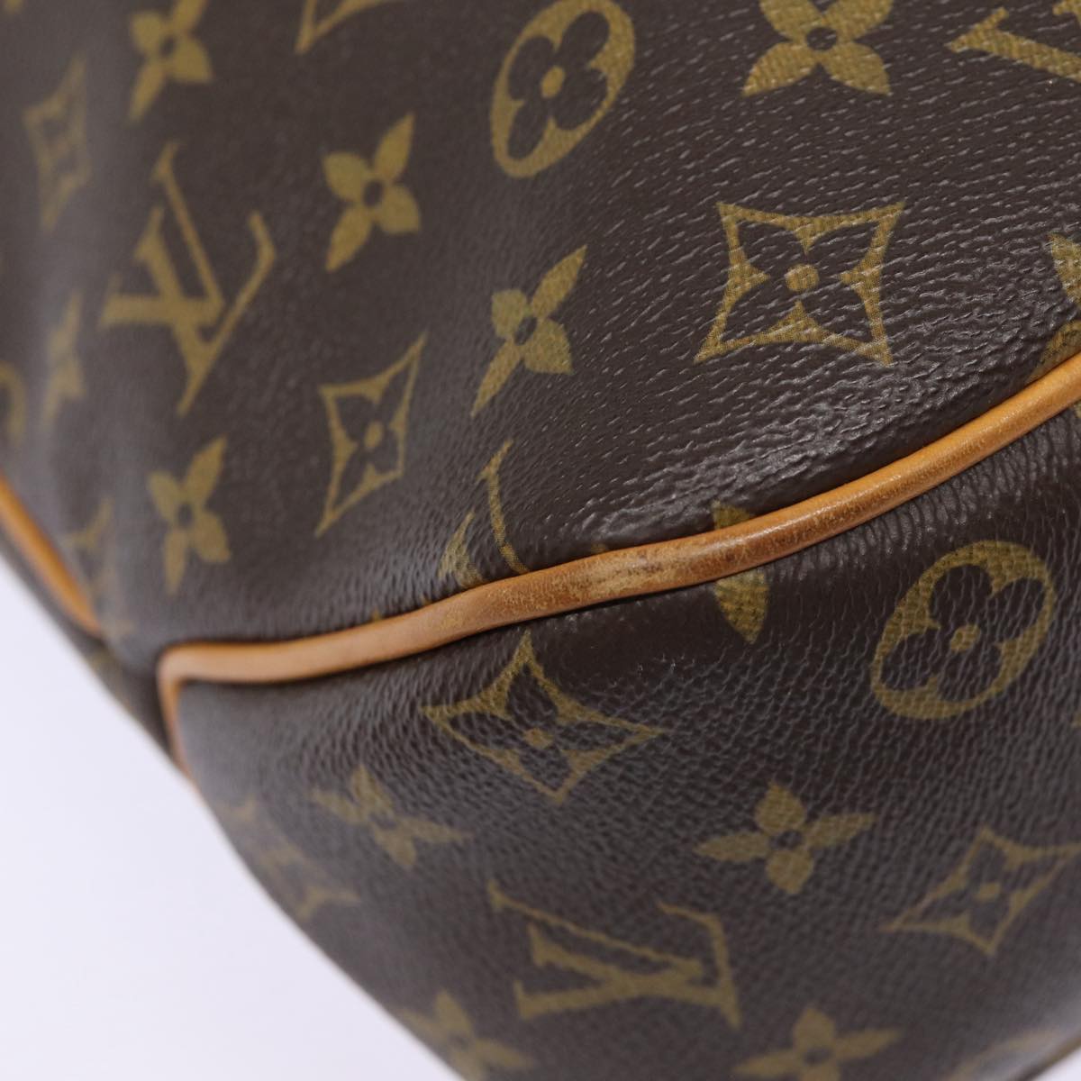 Louis Vuitton Delightful, Brown, Canvas, shoulder