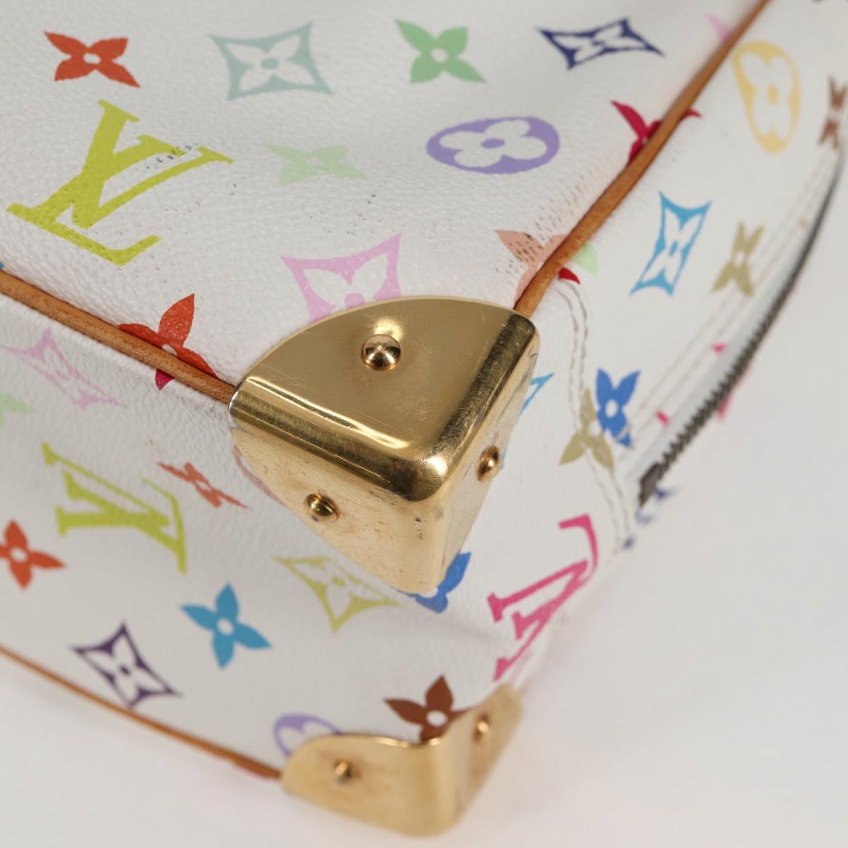 Louis Vuitton Trouville, White, Canvas, handbag