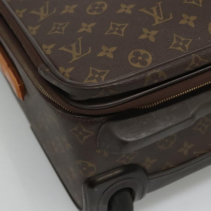 Louis Vuitton Pegase, Brown, Canvas, travel