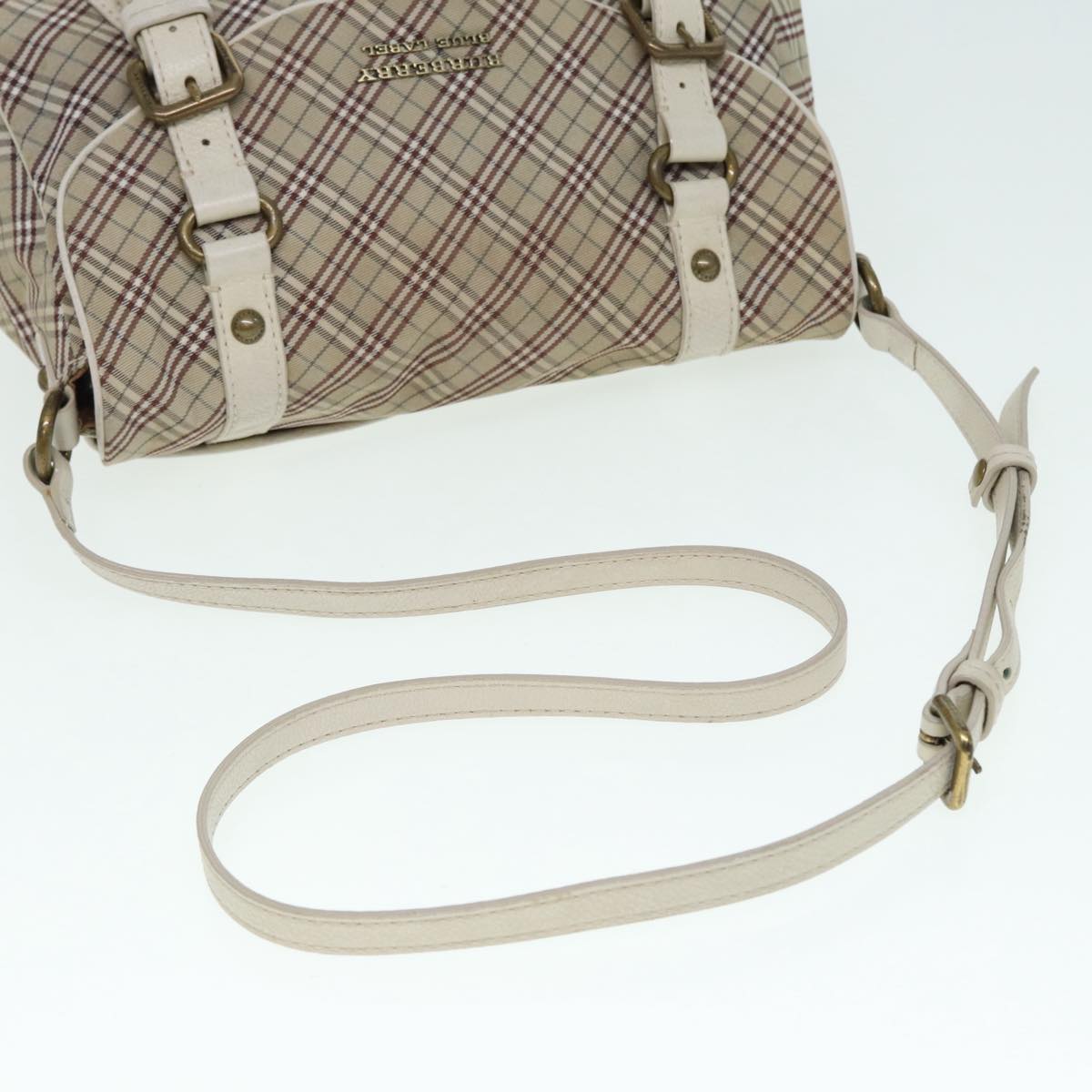 Burberry Nova Check, Beige, Canvas, shoulder