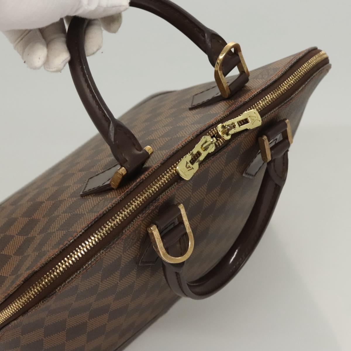 Louis Vuitton Alma BB, Brown, Canvas, handbag