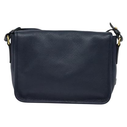 Prada Vitello, Navy, Leather, shoulder