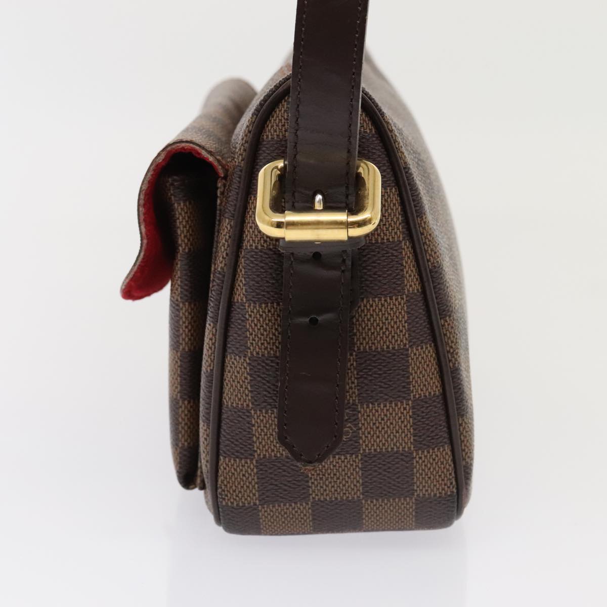 Louis Vuitton Ravello GM, Brown, Canvas, shoulder