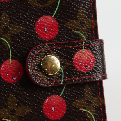 Louis Vuitton Compact zip, Brown, Canvas, wallet