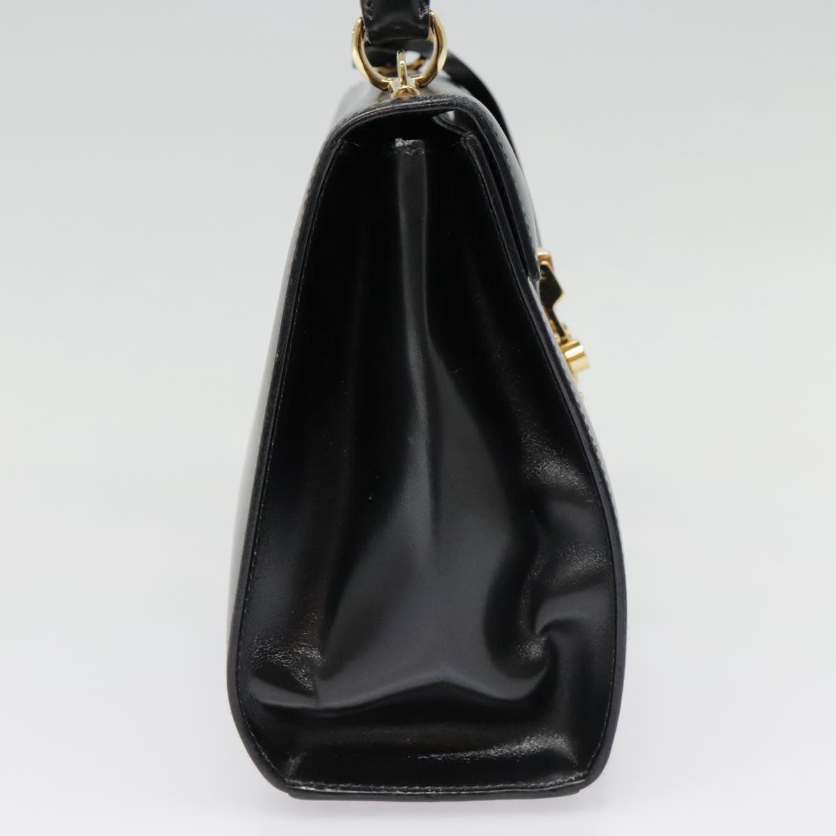 Gucci Lady Lock, Black, Leather, handbag