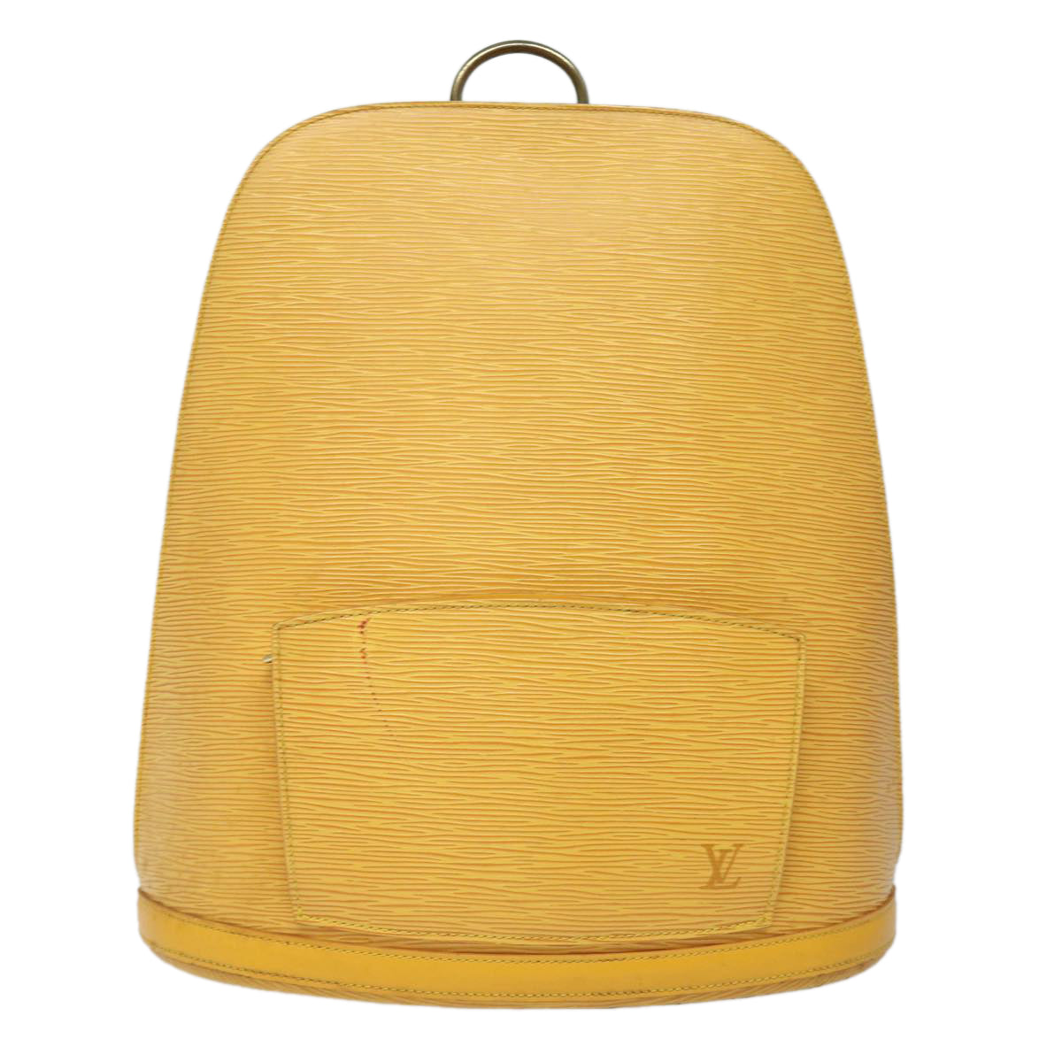 Louis Vuitton Gobelins, Yellow, Leather, backpack