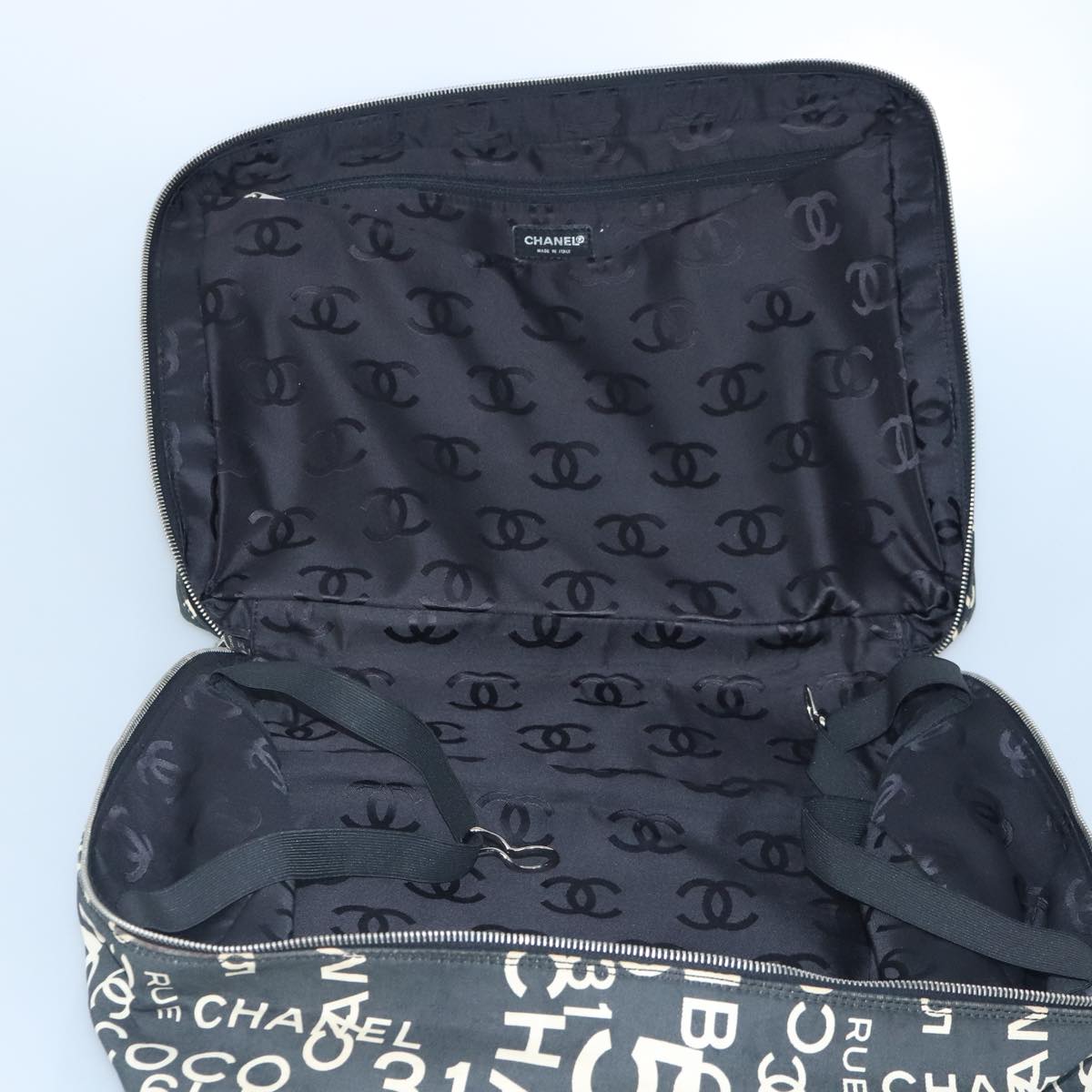 Chanel By sea, Black, Canvas, tote