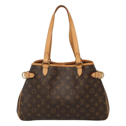 Louis Vuitton Batignolles Horizontal, Brown, Canvas, shoulder