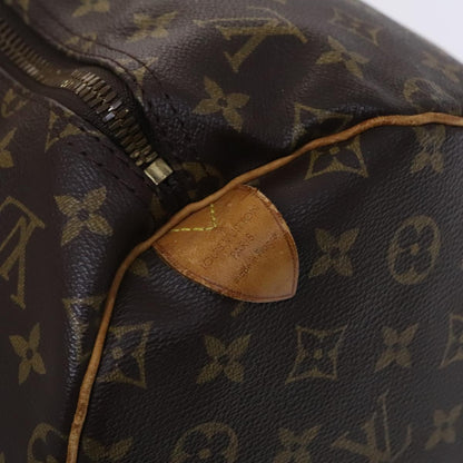 Louis Vuitton Keepall 50, Brown, Canvas, travel