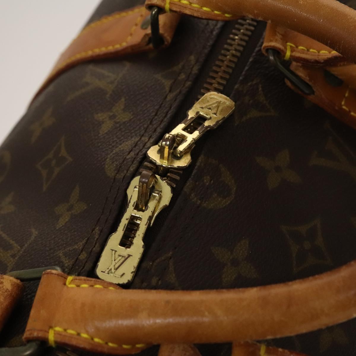 Louis Vuitton Keepall Bandouliere 50, Brown, Canvas, travel