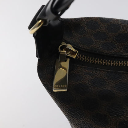 Céline Macadam, Brown, Canvas, shoulder
