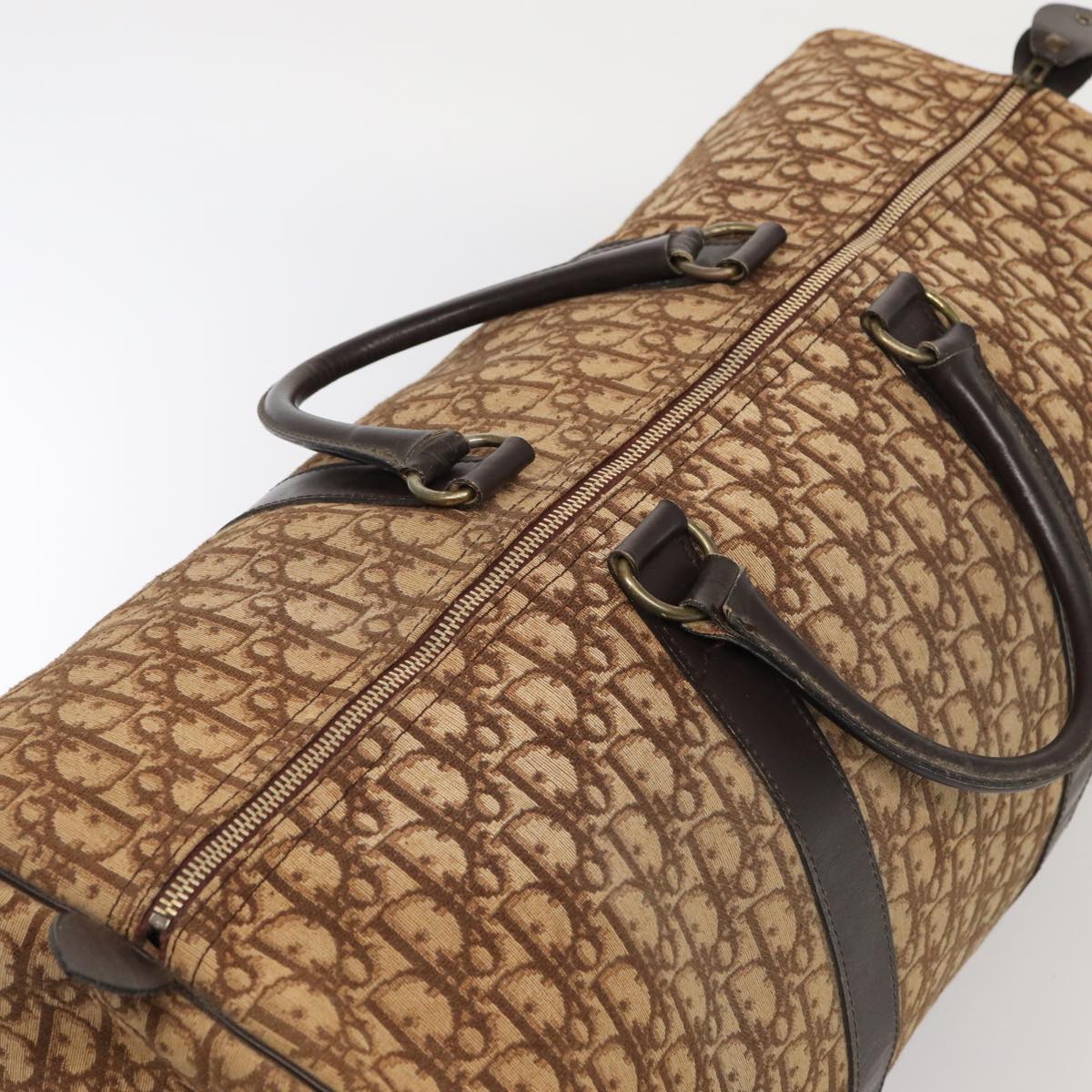 Dior Trotter, Brown, Canvas, travel