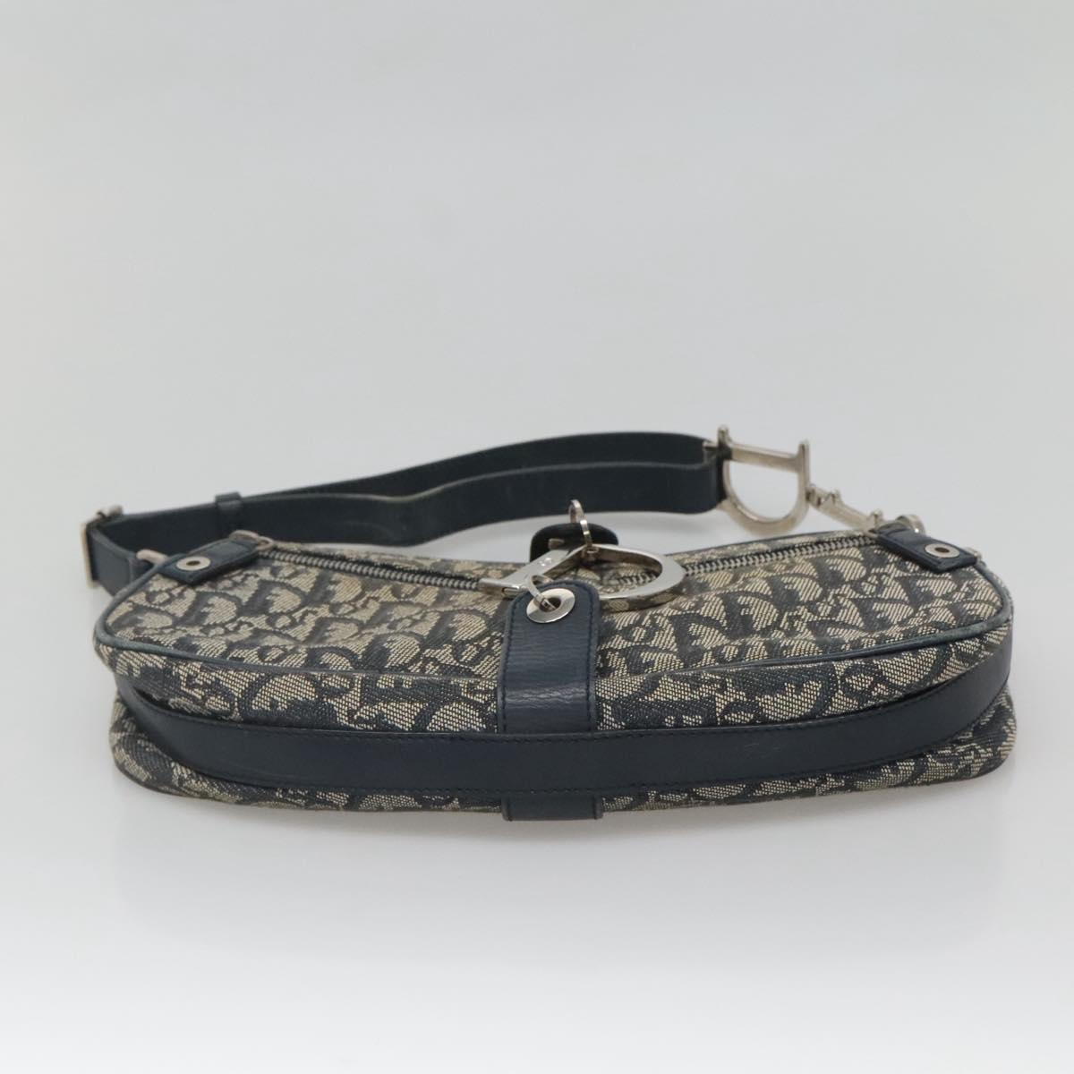 Dior Saddle, Navy, Canvas, shoulder