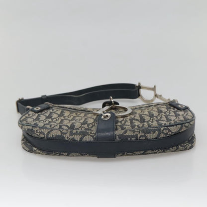 Dior Saddle, Navy, Canvas, shoulder