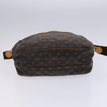 Louis Vuitton Reporter, Brown, Canvas, shoulder