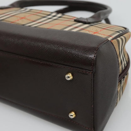 Burberry Nova Check, Beige, Canvas, handbag