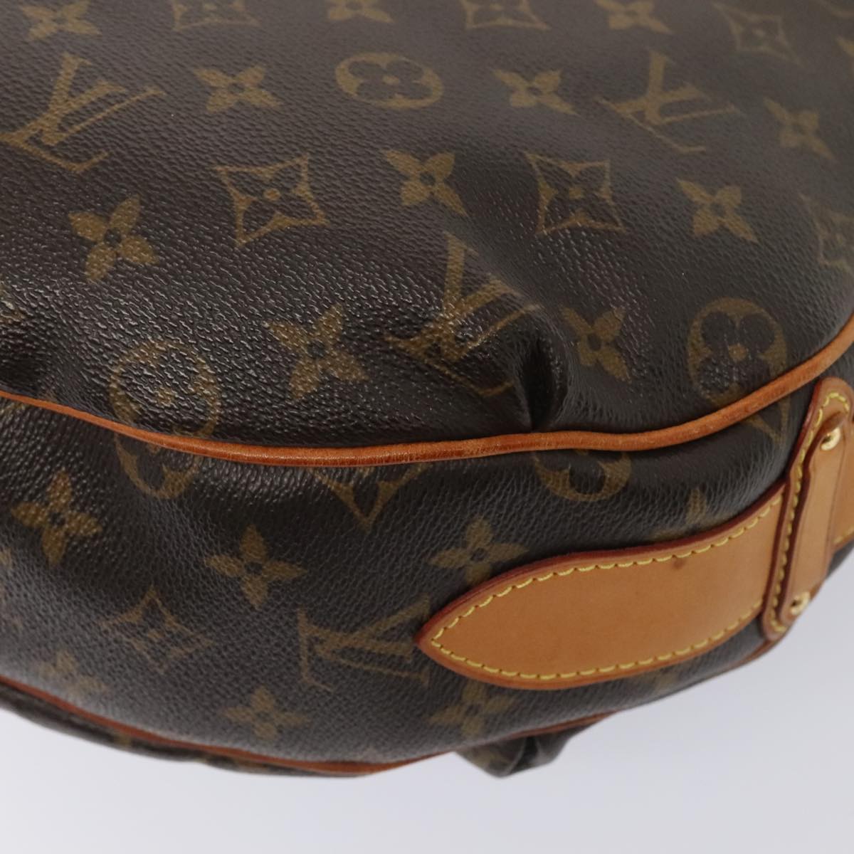 Louis Vuitton Tulum, Brown, Canvas, shoulder