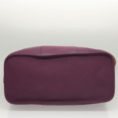 Hermès Cabag, Purple, Canvas, tote