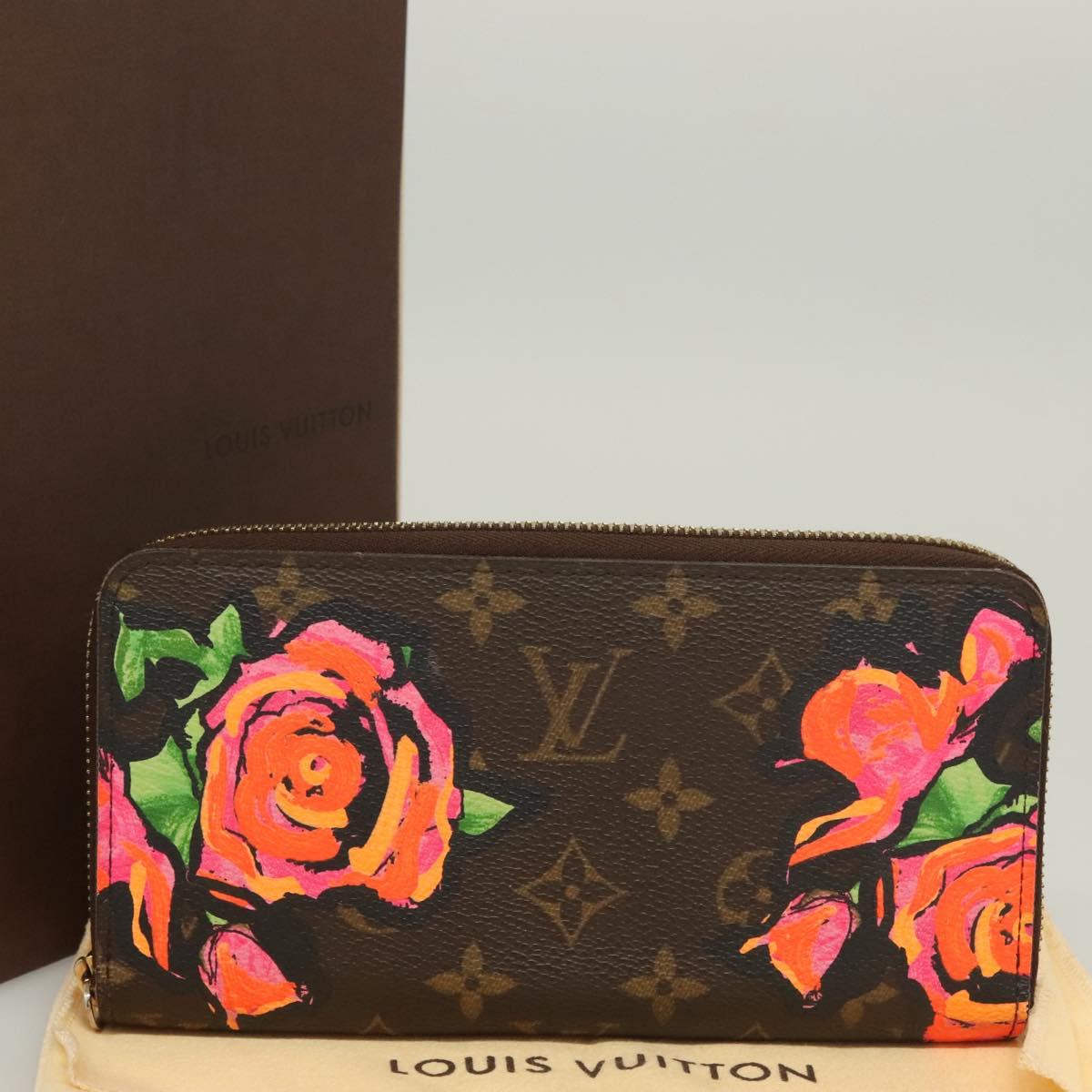 Louis Vuitton Zippy wallet, Brown, Canvas, wallet