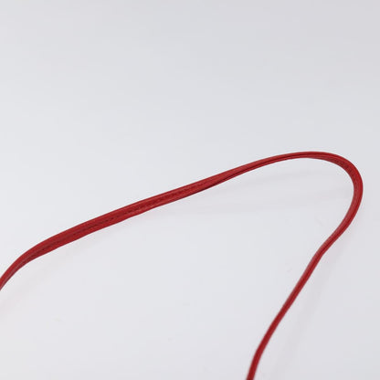 Bottega Veneta, Red, Leather, clutch