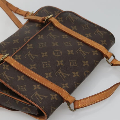 Louis Vuitton Marelle, Brown, Canvas, backpack