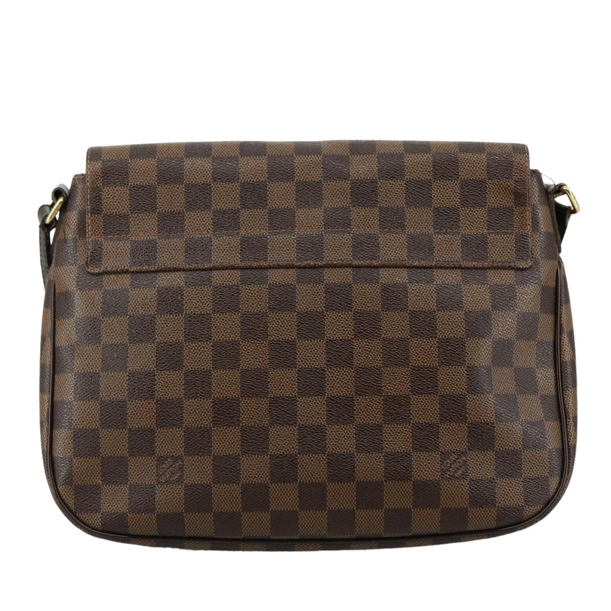 Louis Vuitton Besace, Brown, Canvas, shoulder