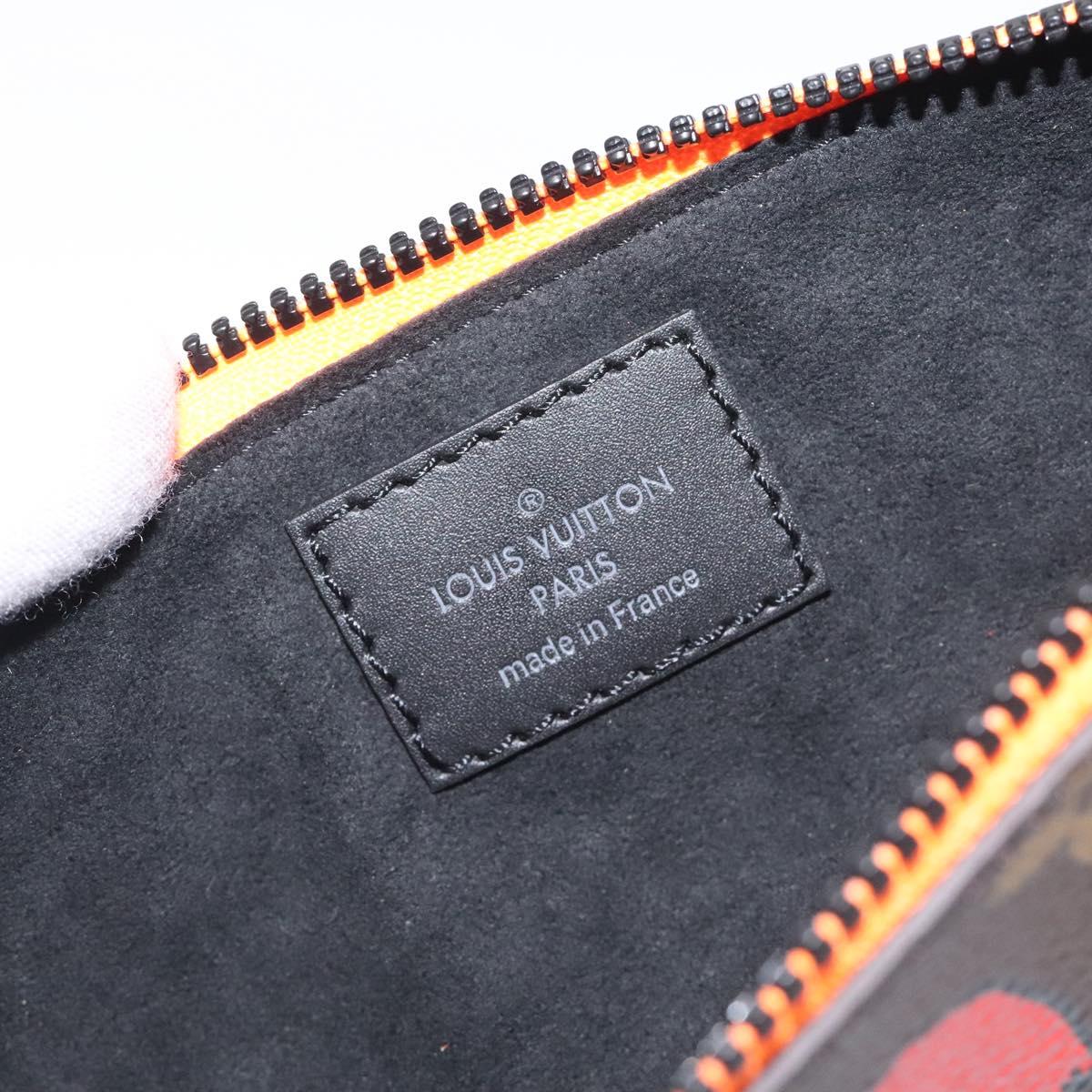 Louis Vuitton Elizabeth, Brown, Canvas, wallet