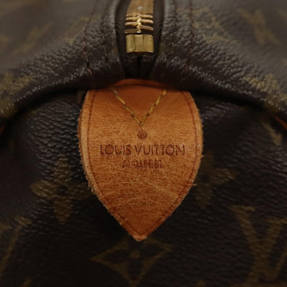 Louis Vuitton Keepall 45, Brown, Canvas, travel
