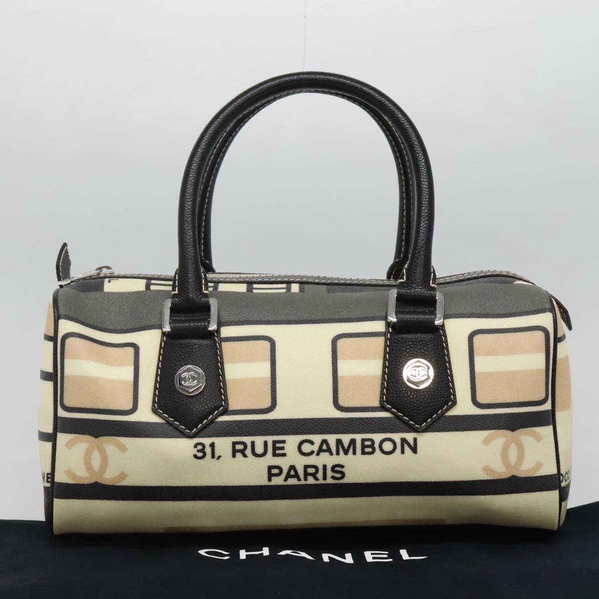 Chanel Central station, Beige, Canvas, travel