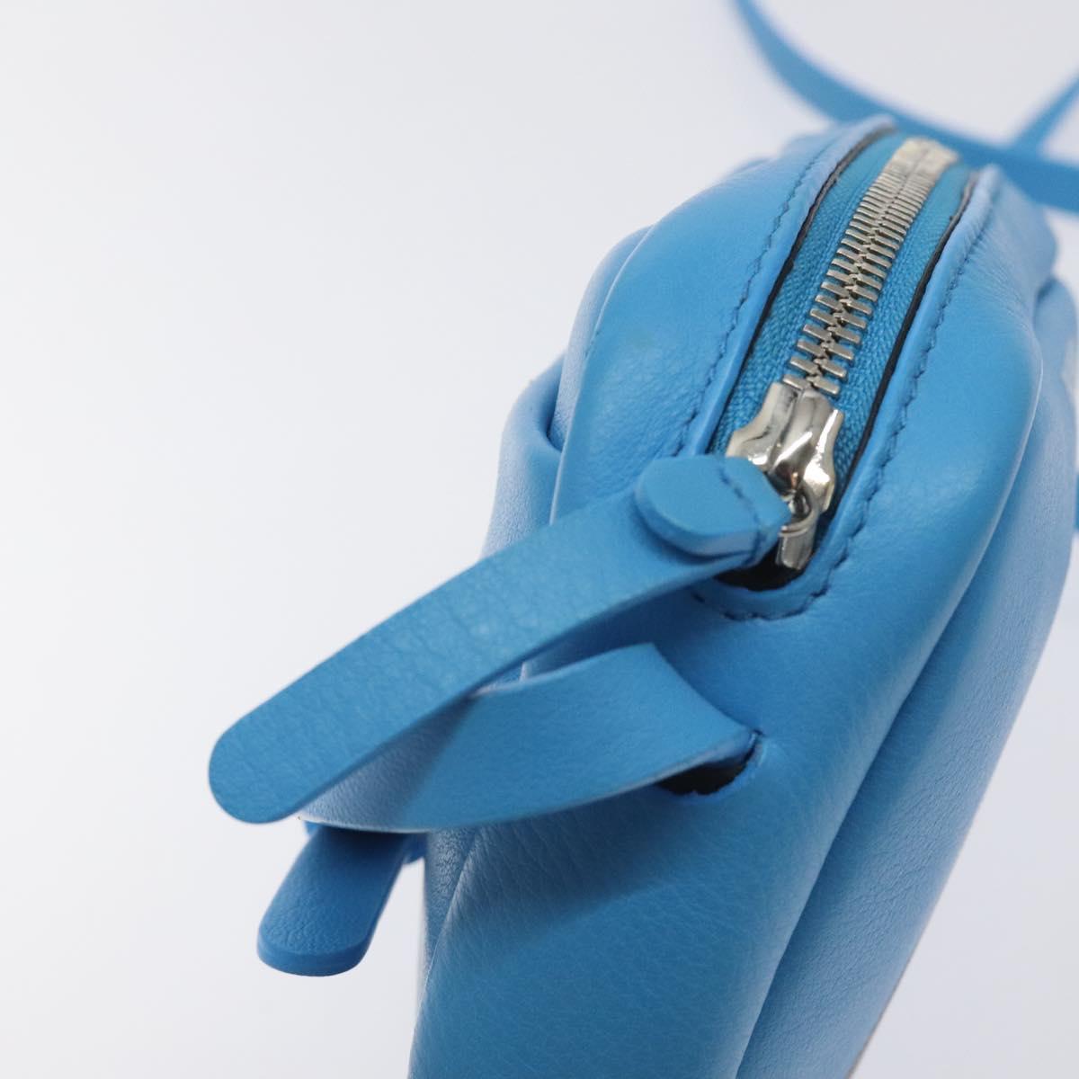 Balenciaga Everyday, Blue, Leather, shoulder