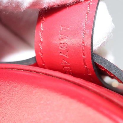 Louis Vuitton Vanity, Red, Leather, handbag