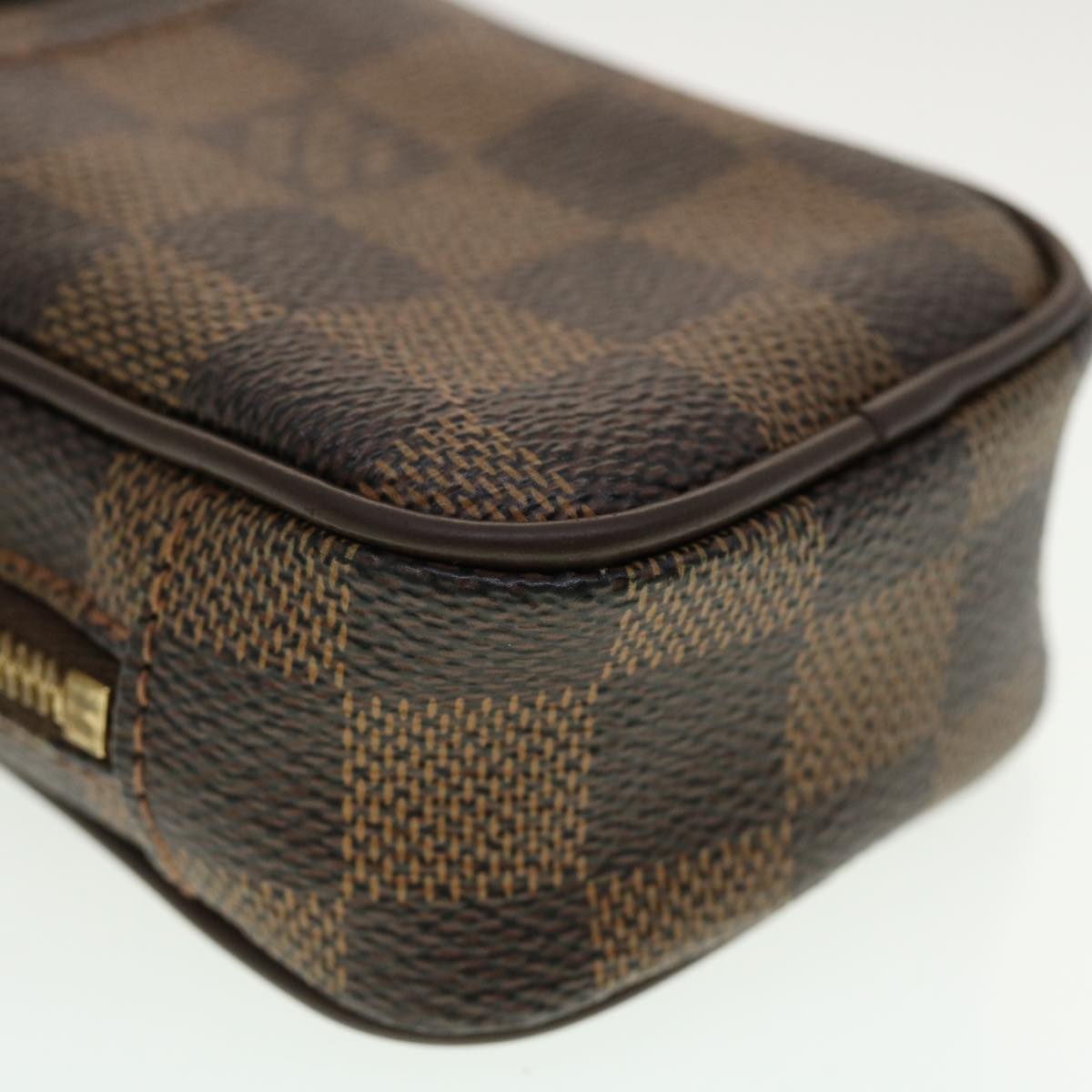 Louis Vuitton Okapi, Brown, Canvas, clutch