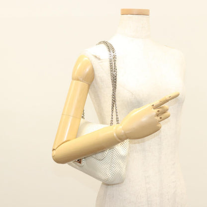 "Chanel 2,55", White, Leather, shoulder
