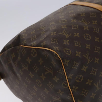 Louis Vuitton Keepall 60, Brown, Canvas, travel