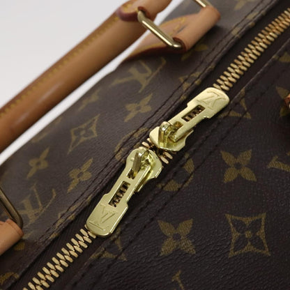 Louis Vuitton Keepall 50, Brown, Canvas, travel