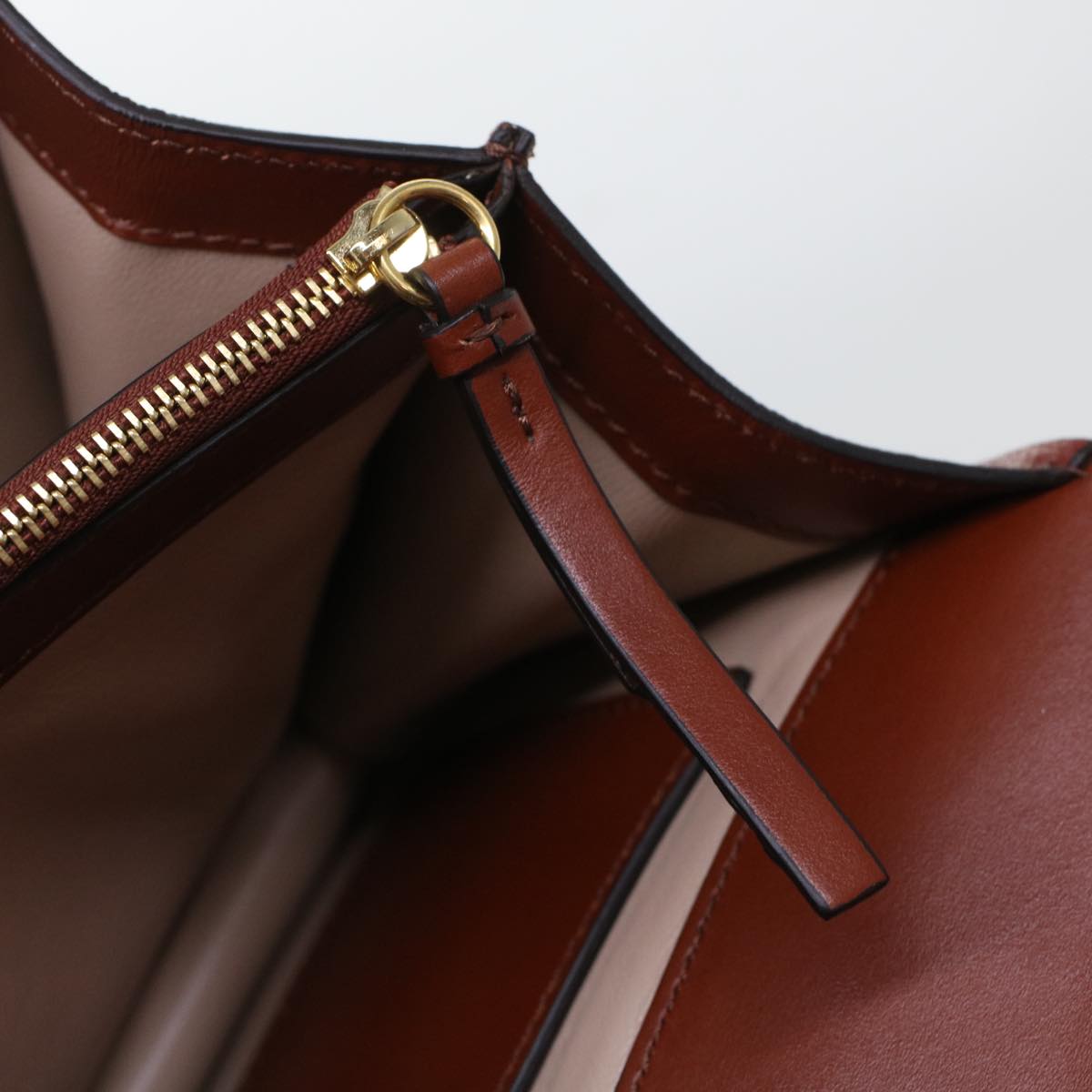 Chloé, Brown, Leather, shoulder