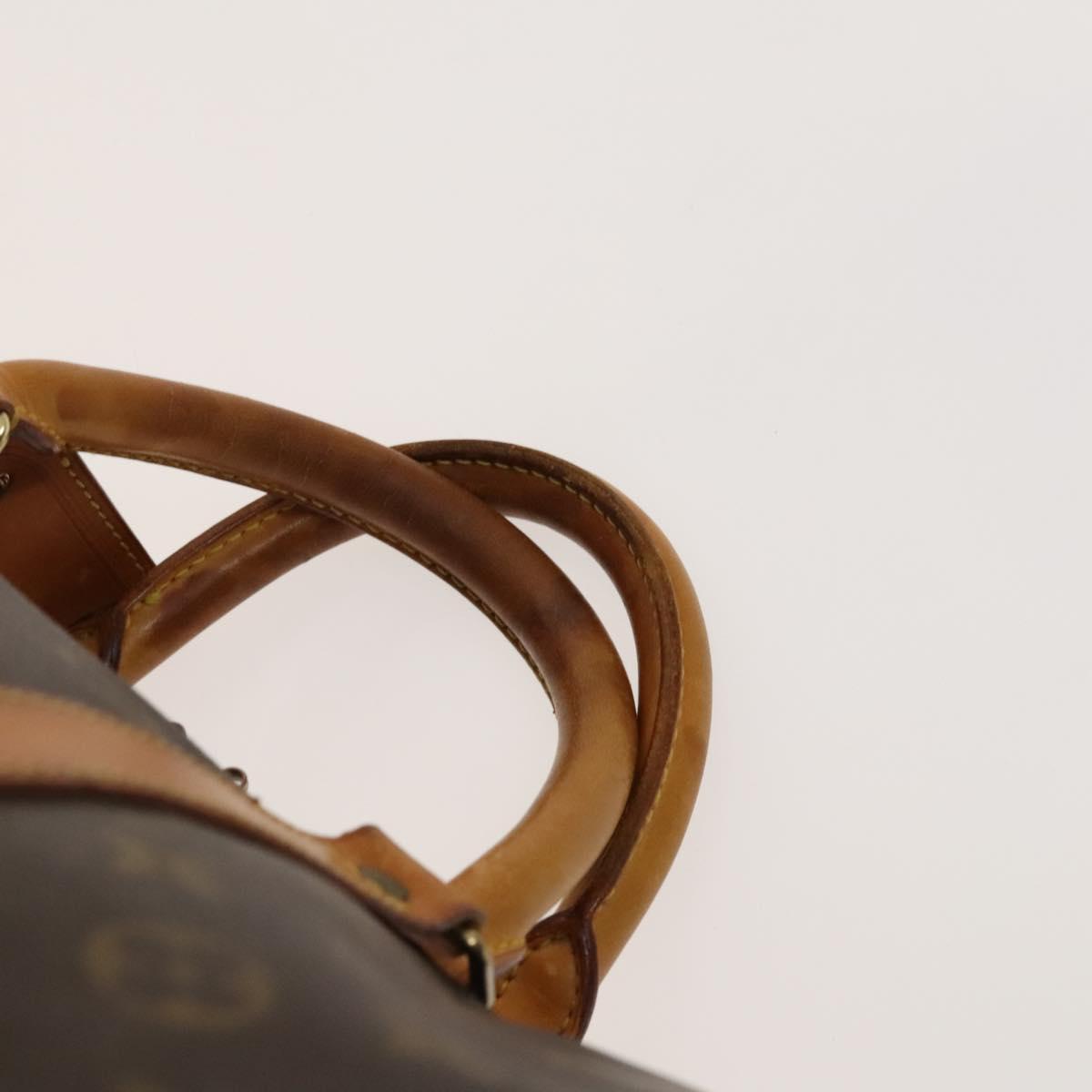 Louis Vuitton Keepall Bandouliere 55, Black, Canvas, travel
