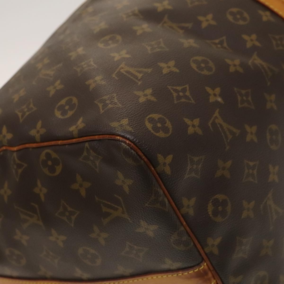 Louis Vuitton Keepall Bandoulière 60, Brown, Canvas, travel