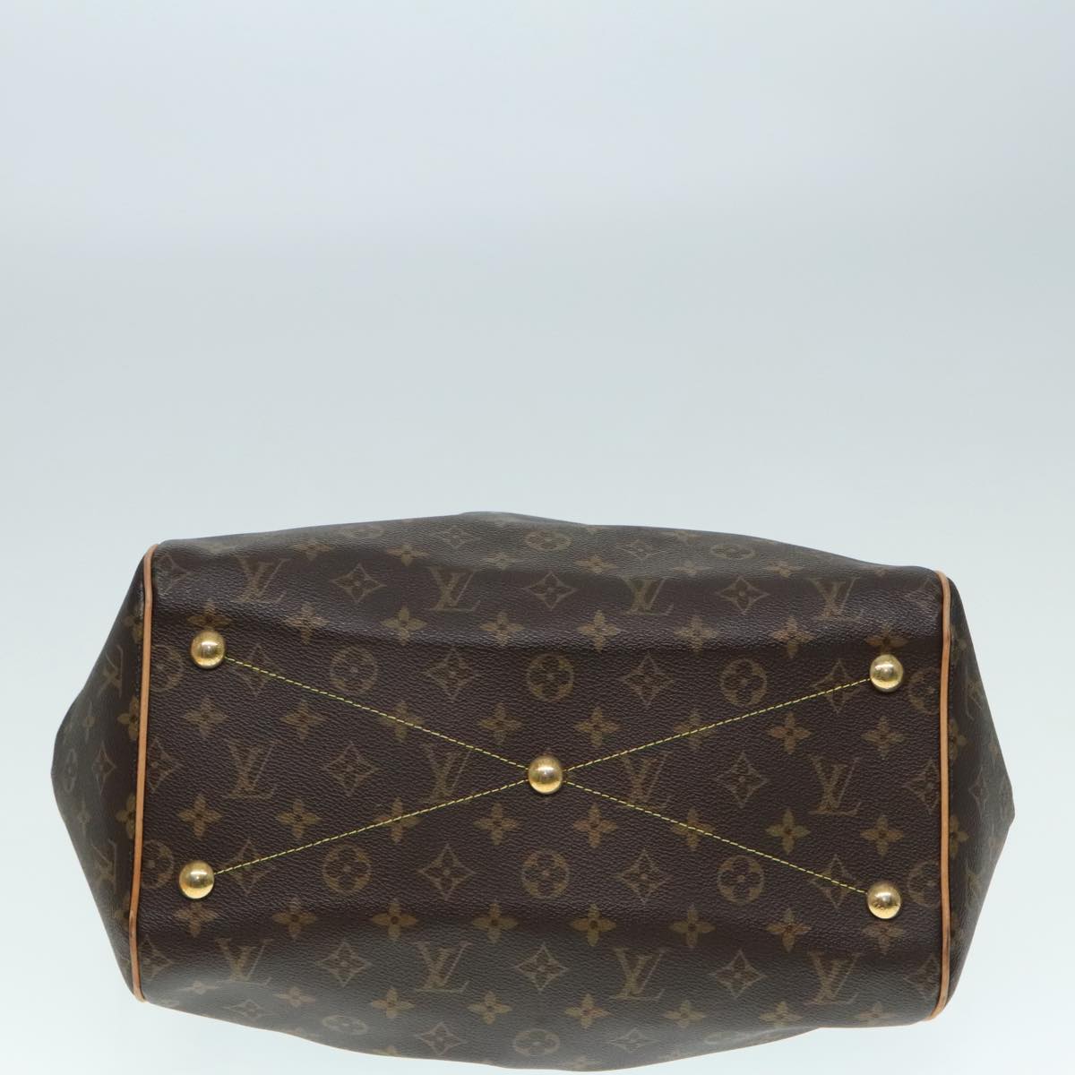 Louis Vuitton Tivoli, Black, Canvas, shoulder