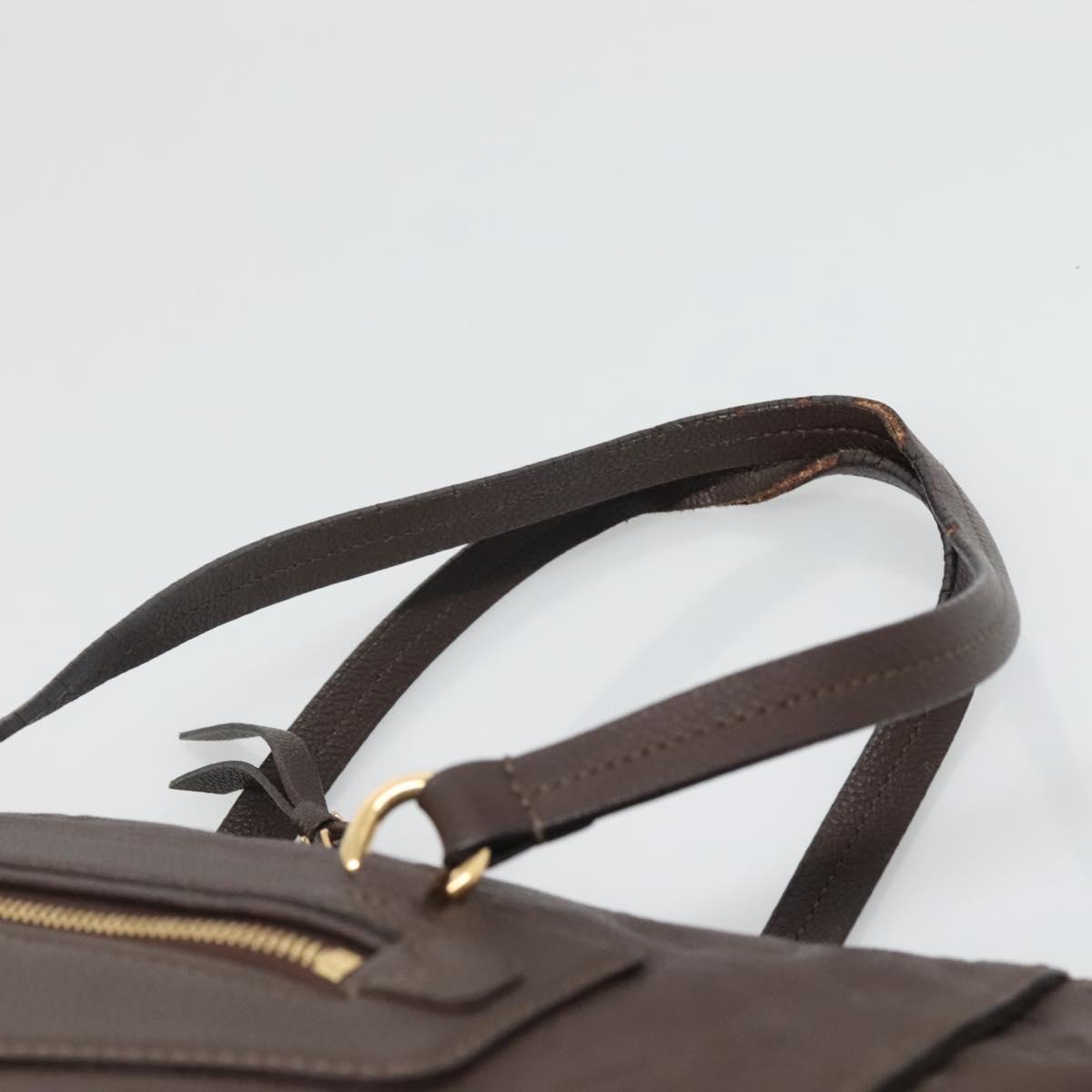 Louis Vuitton Lumineuse, Brown, Leather, tote