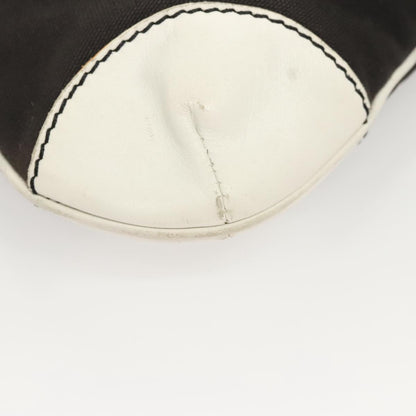 Chanel, Black, Canvas, shoulder