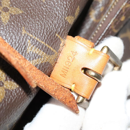 Louis Vuitton Montsouris, Brown, Canvas, backpack